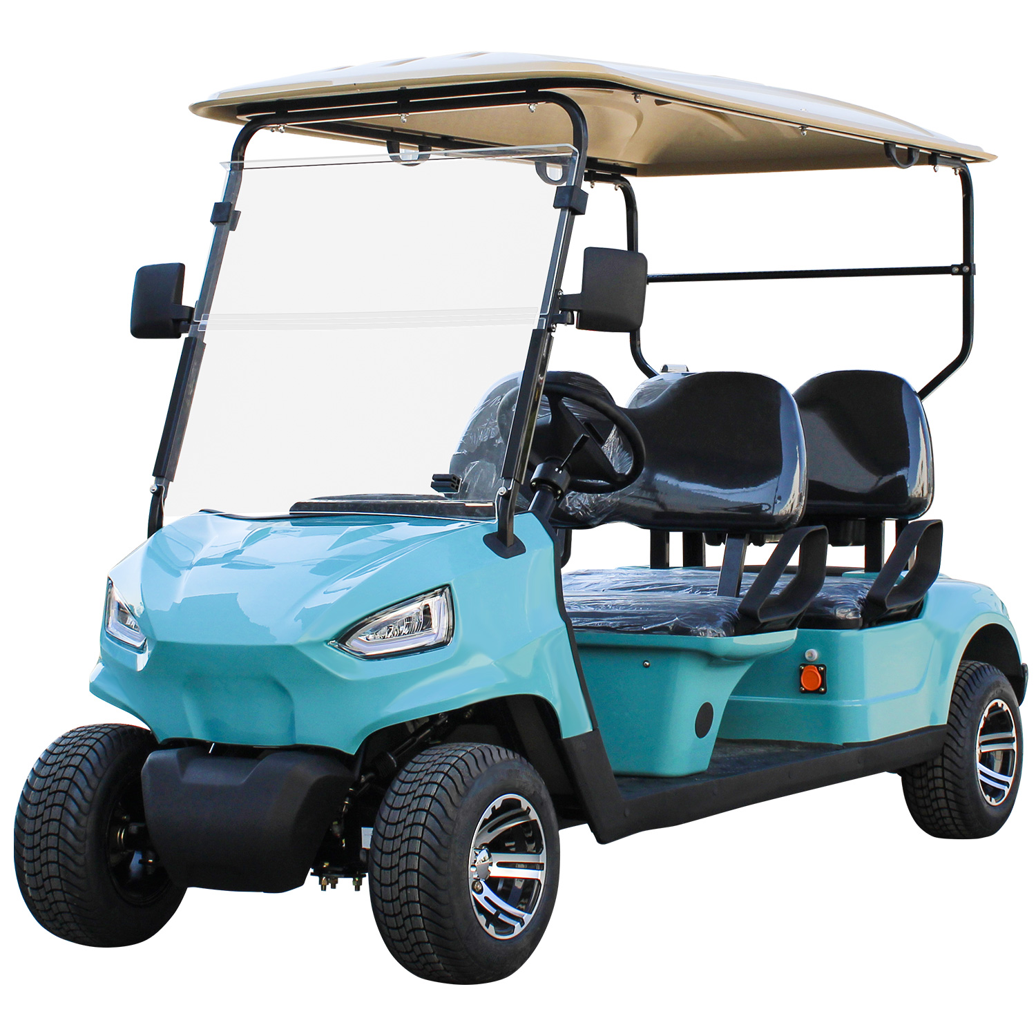 Zoo Battery Operated Extended Roof Golf Cart from China manufacturer Whanlong EV