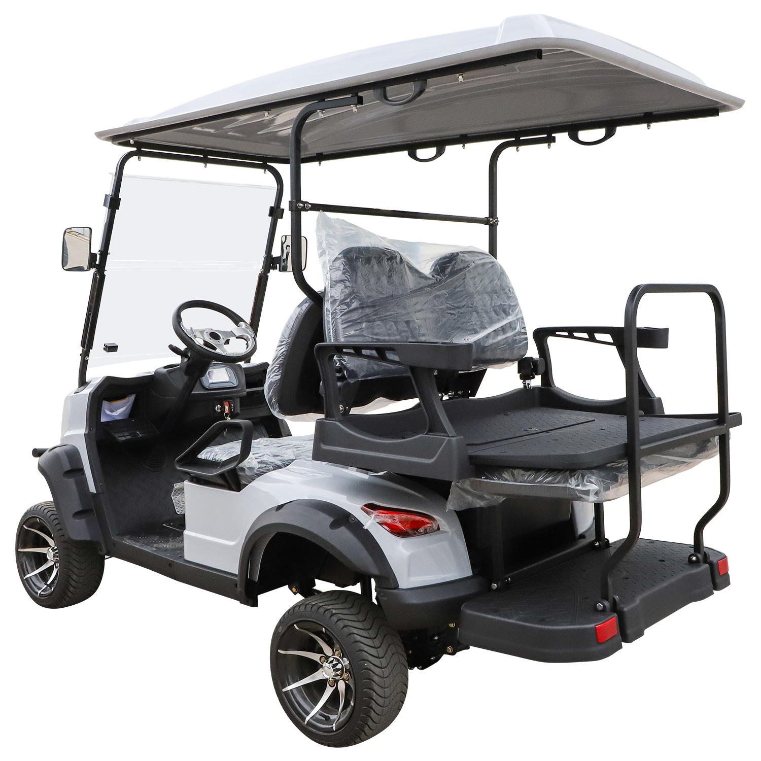 Lithium Battery Luxury Electric Golf Cart On Beach from China